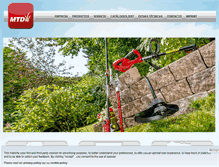 Tablet Screenshot of mtd-es.com